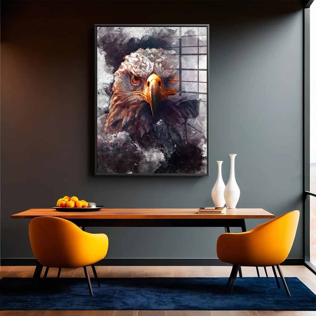 Eagle Portrait - acrylic glass