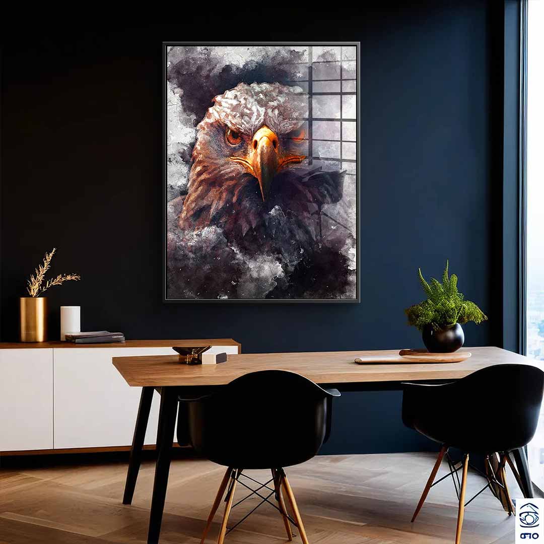 Eagle Portrait - acrylic glass