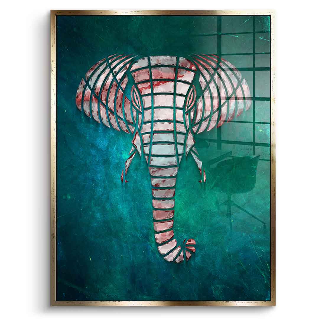 Elephant's Shape - acrylic glass