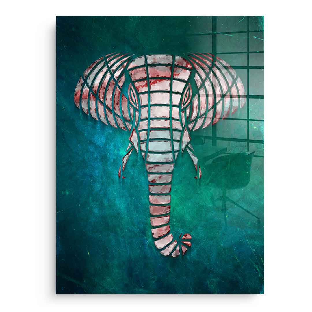 Elephant's Shape - acrylic glass