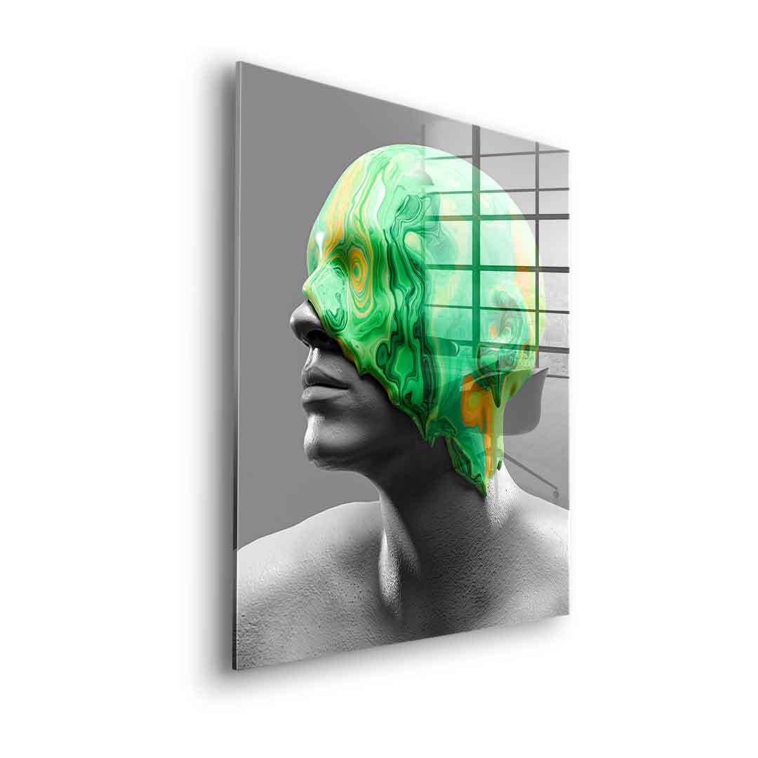 Emerald Consciousness - acrylic glass