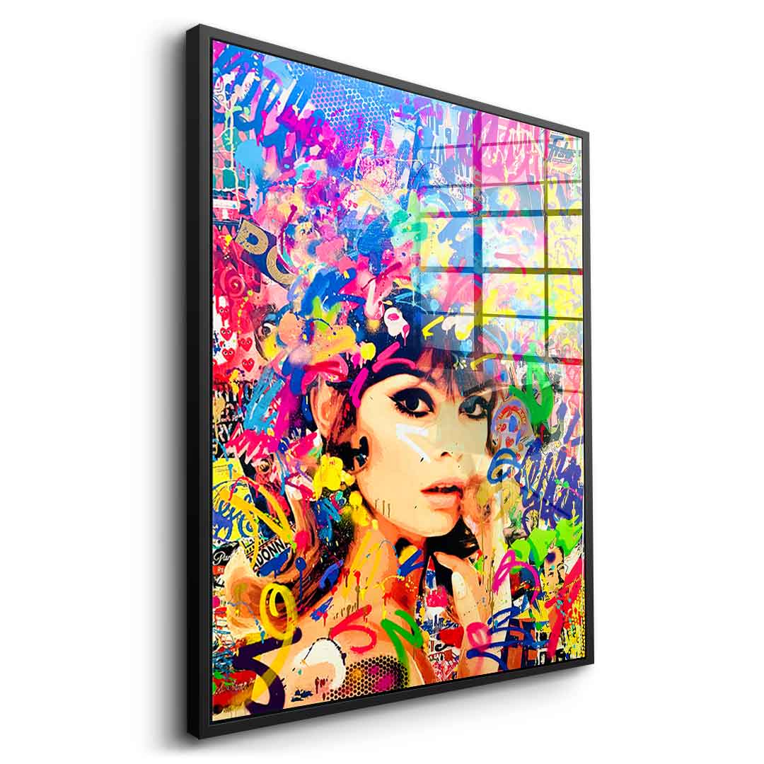 FLOWER POWER - acrylic glass