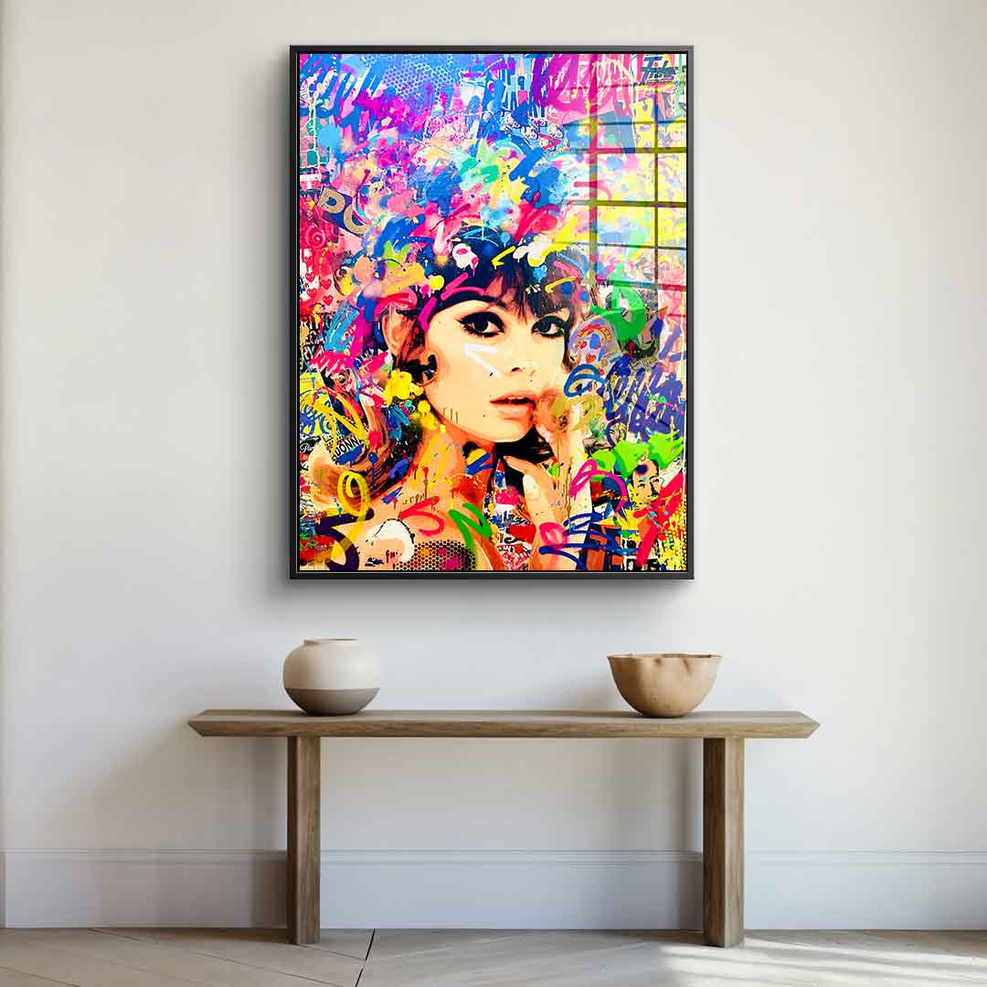 FLOWER POWER - acrylic glass