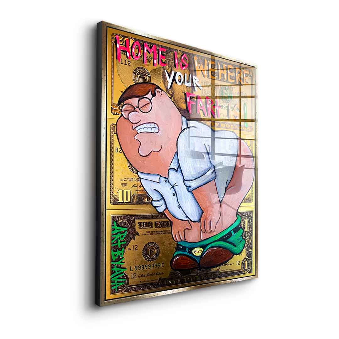 Farting Peter - acrylic glass