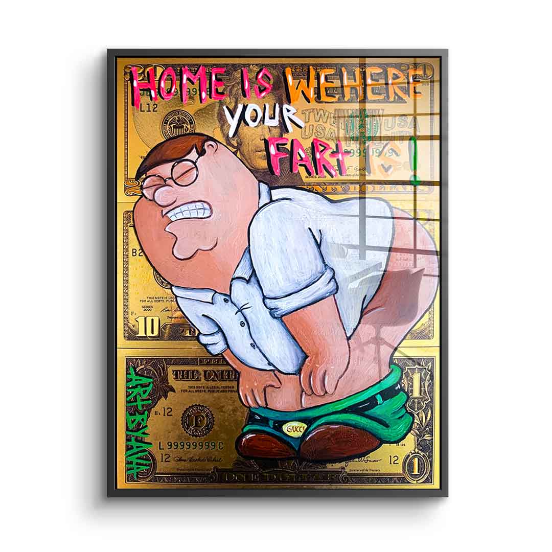 Farting Peter - acrylic glass