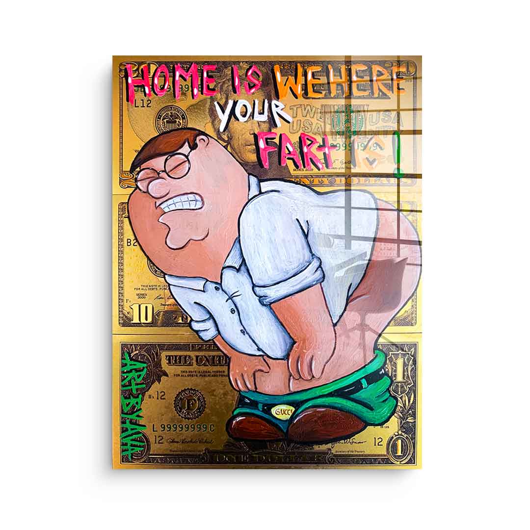 Farting Peter - acrylic glass