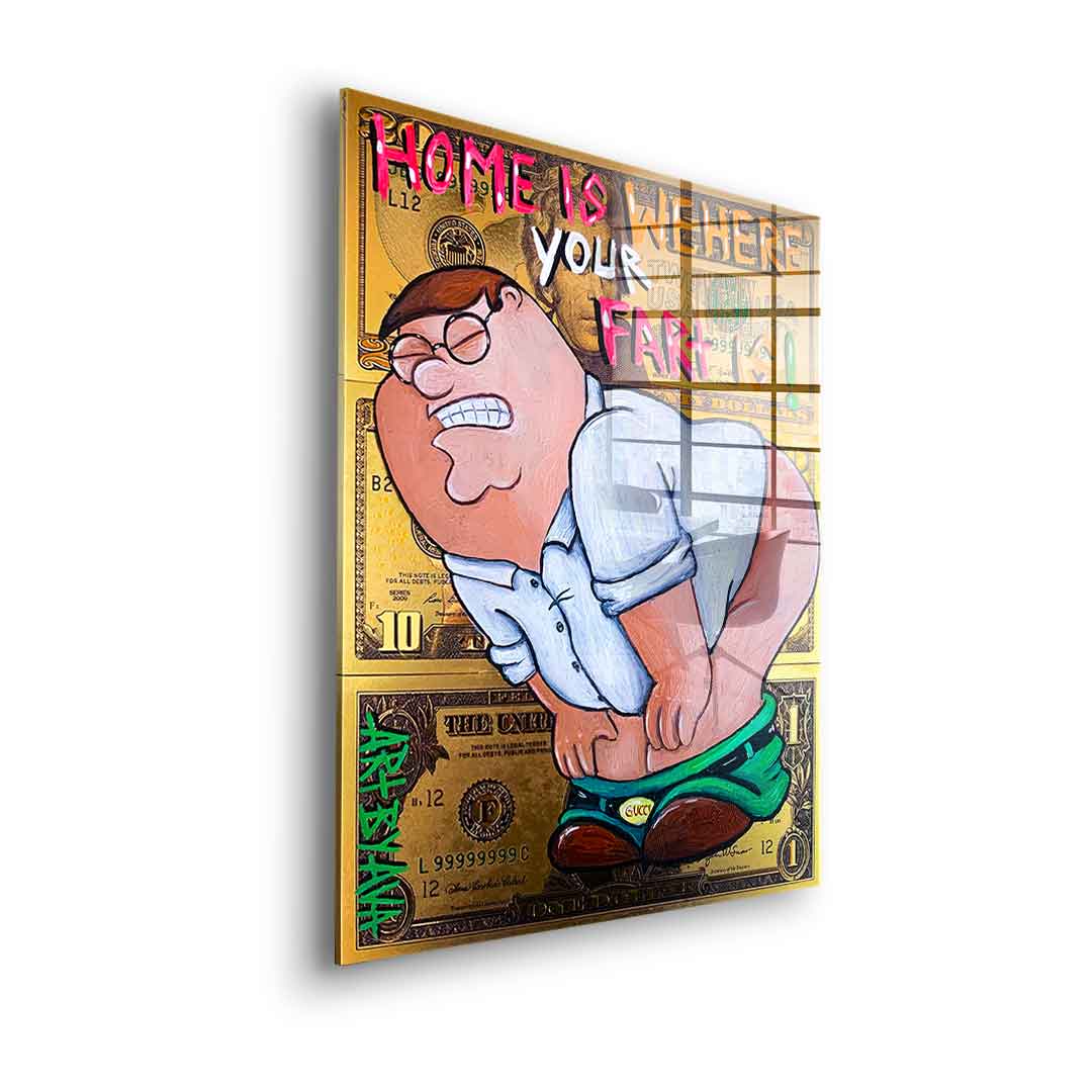 Farting Peter - acrylic glass