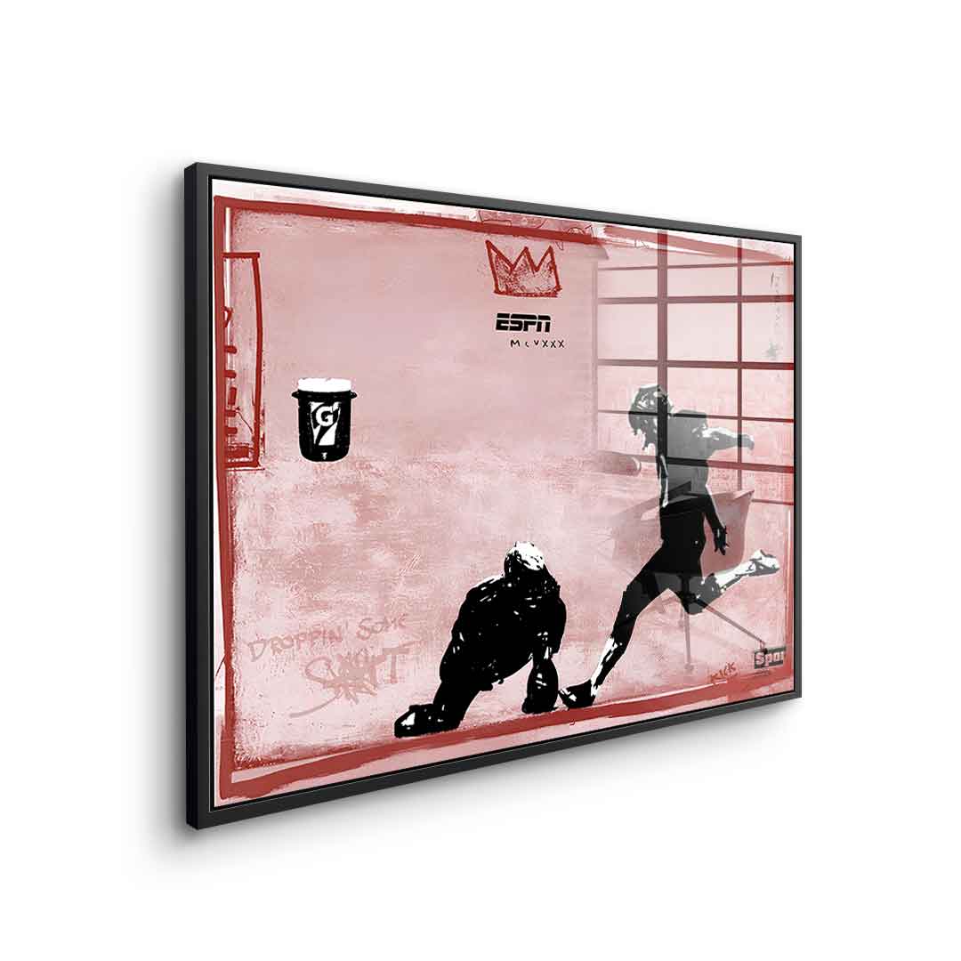 Field Goal Attempt - acrylic glass