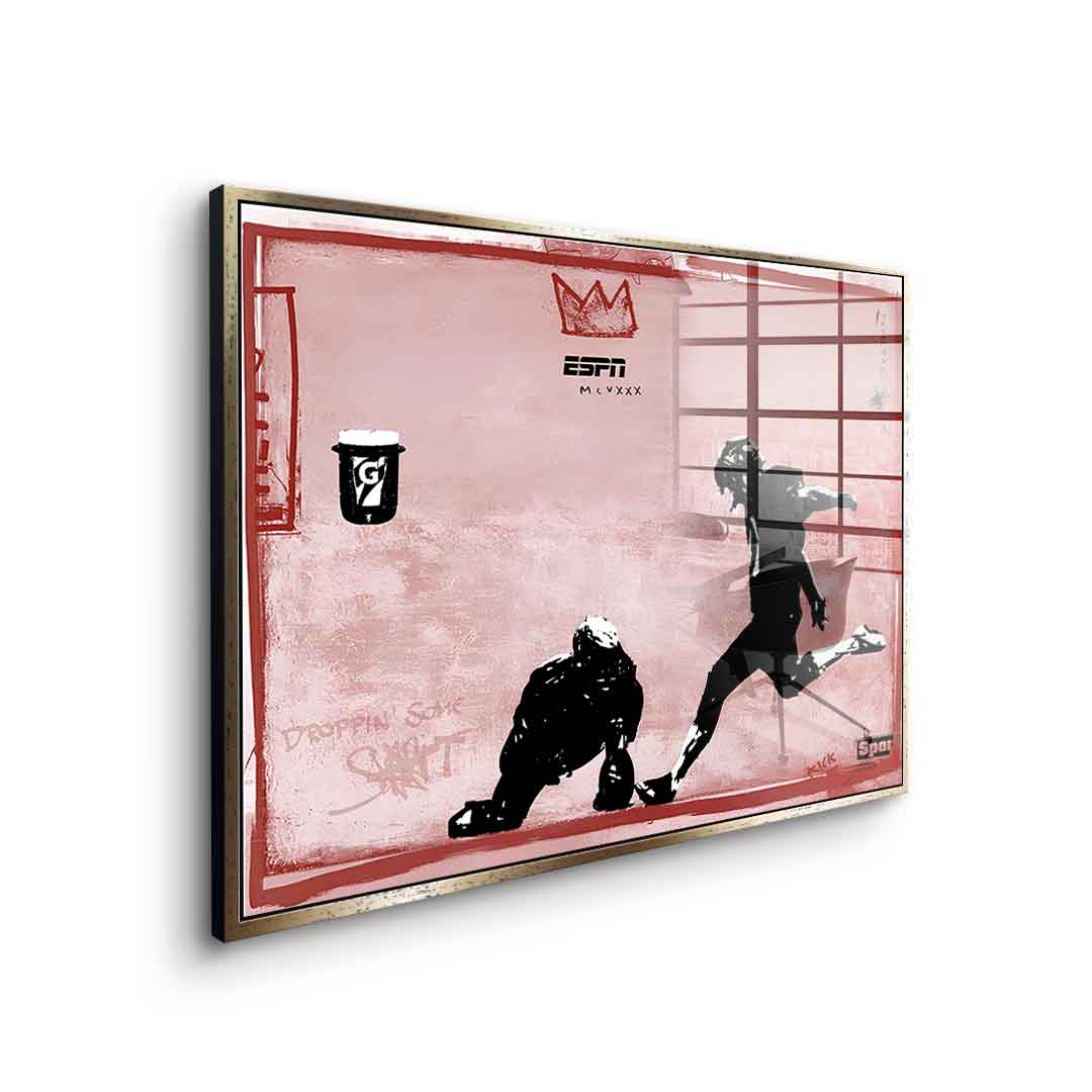 Field Goal Attempt - acrylic glass