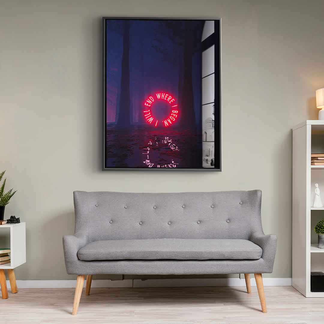 Full Circle - acrylic glass