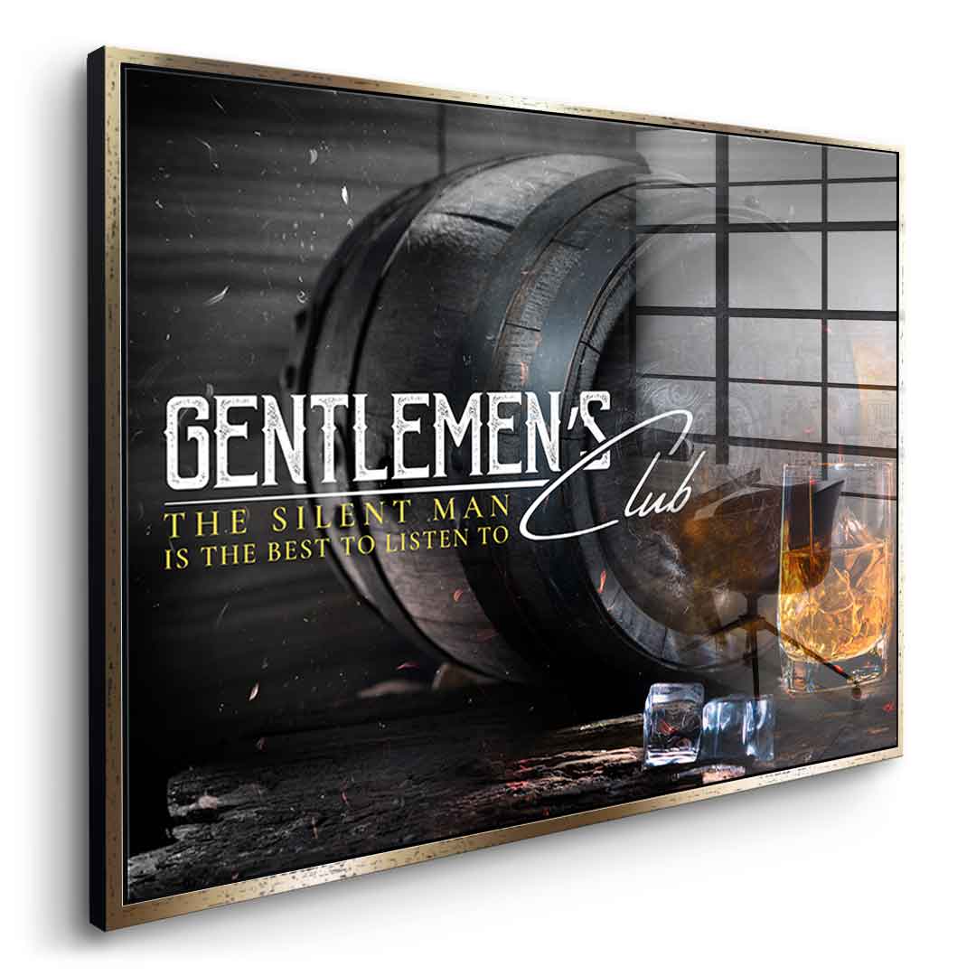 Gentlemen's Club - acrylic glass