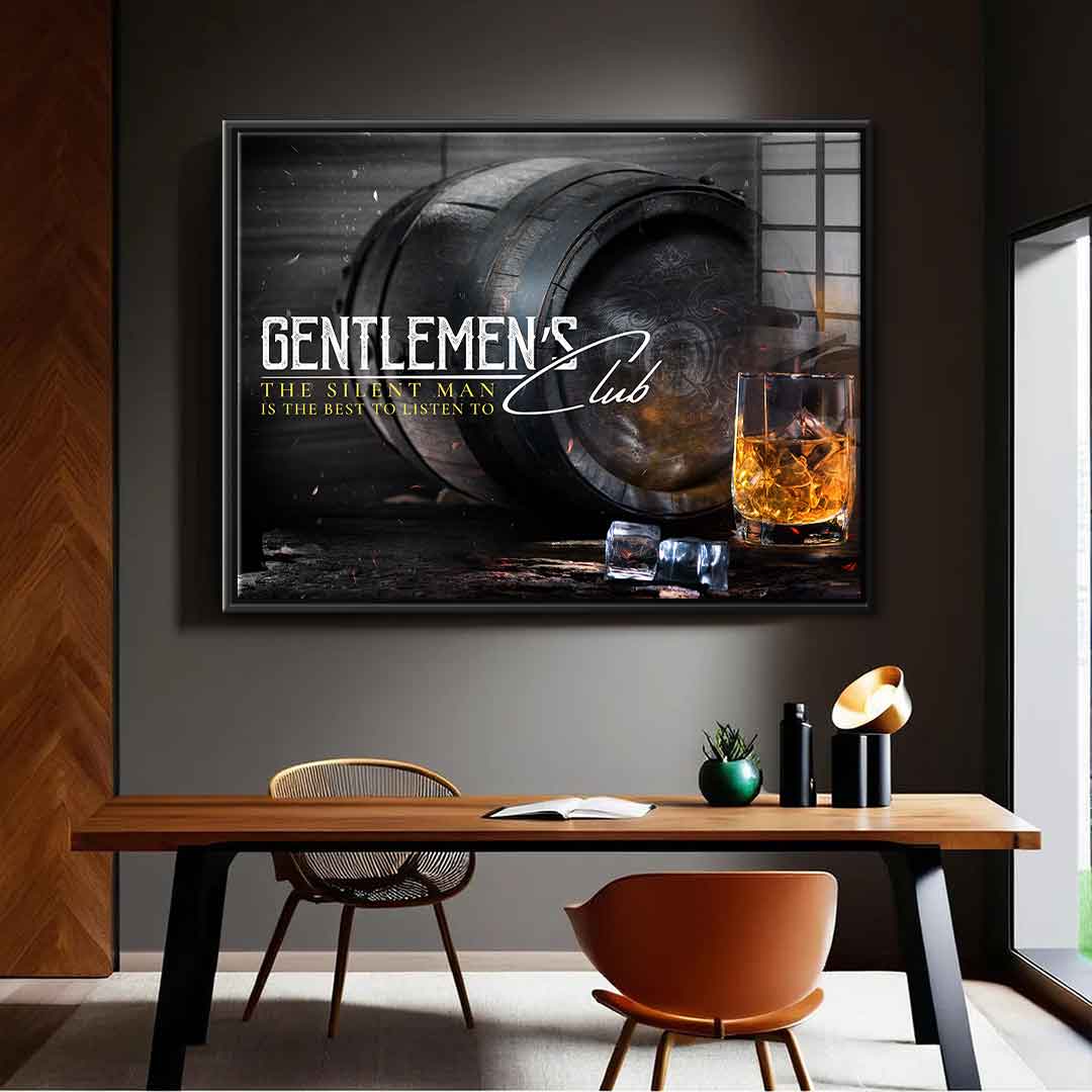 Gentlemen's Club - acrylic glass