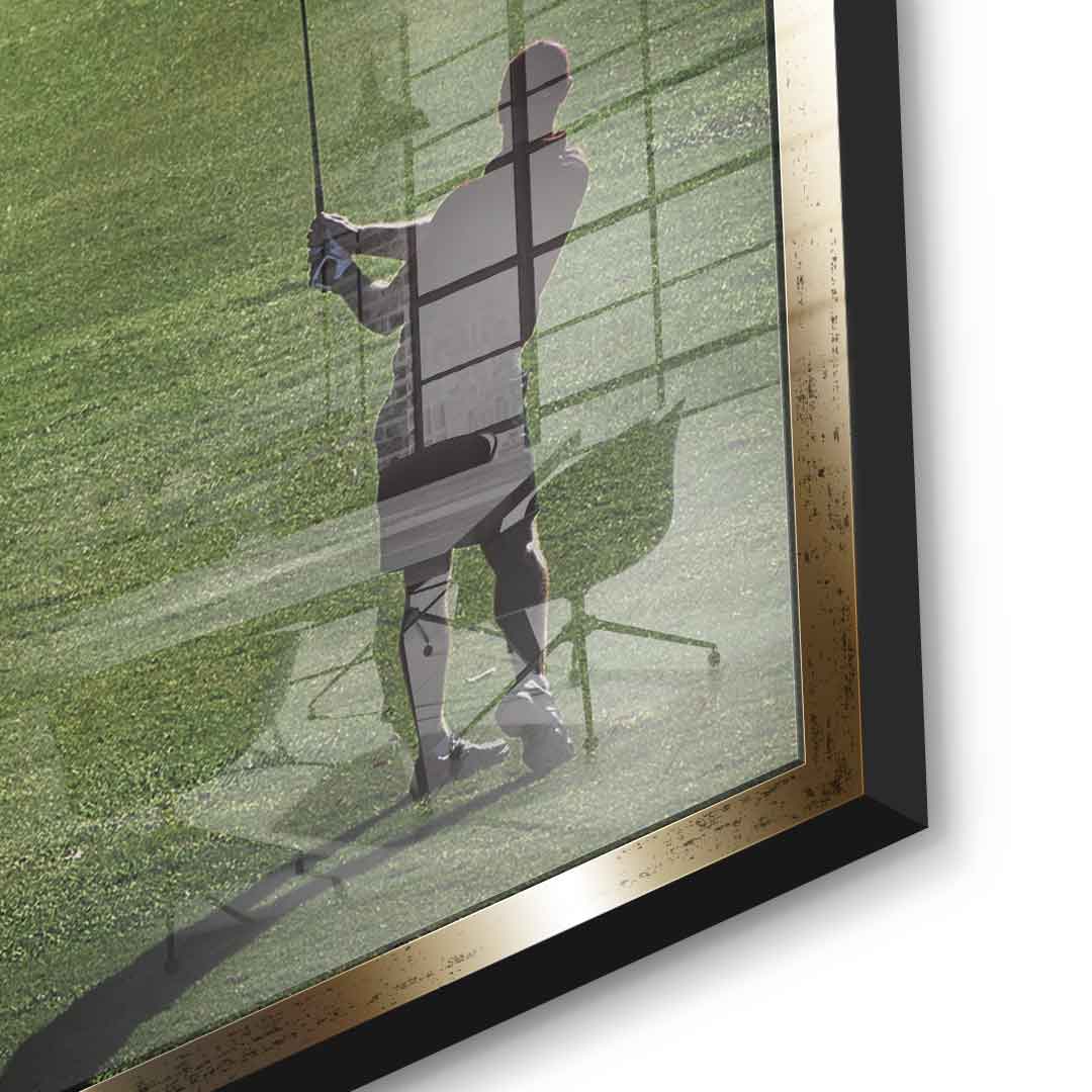 Chasing Greatness #Golf V2 - Square Edition -<tc>Acrylic Glass Art</tc>