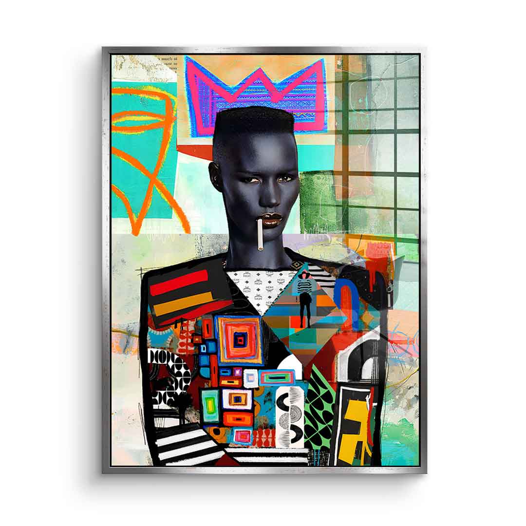 Grace Jones - acrylic glass