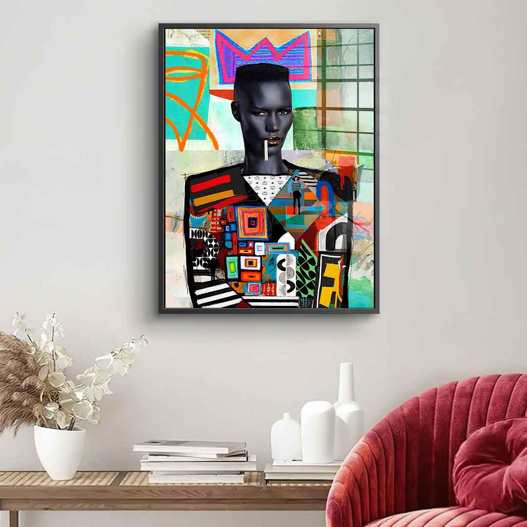 Grace Jones - acrylic glass