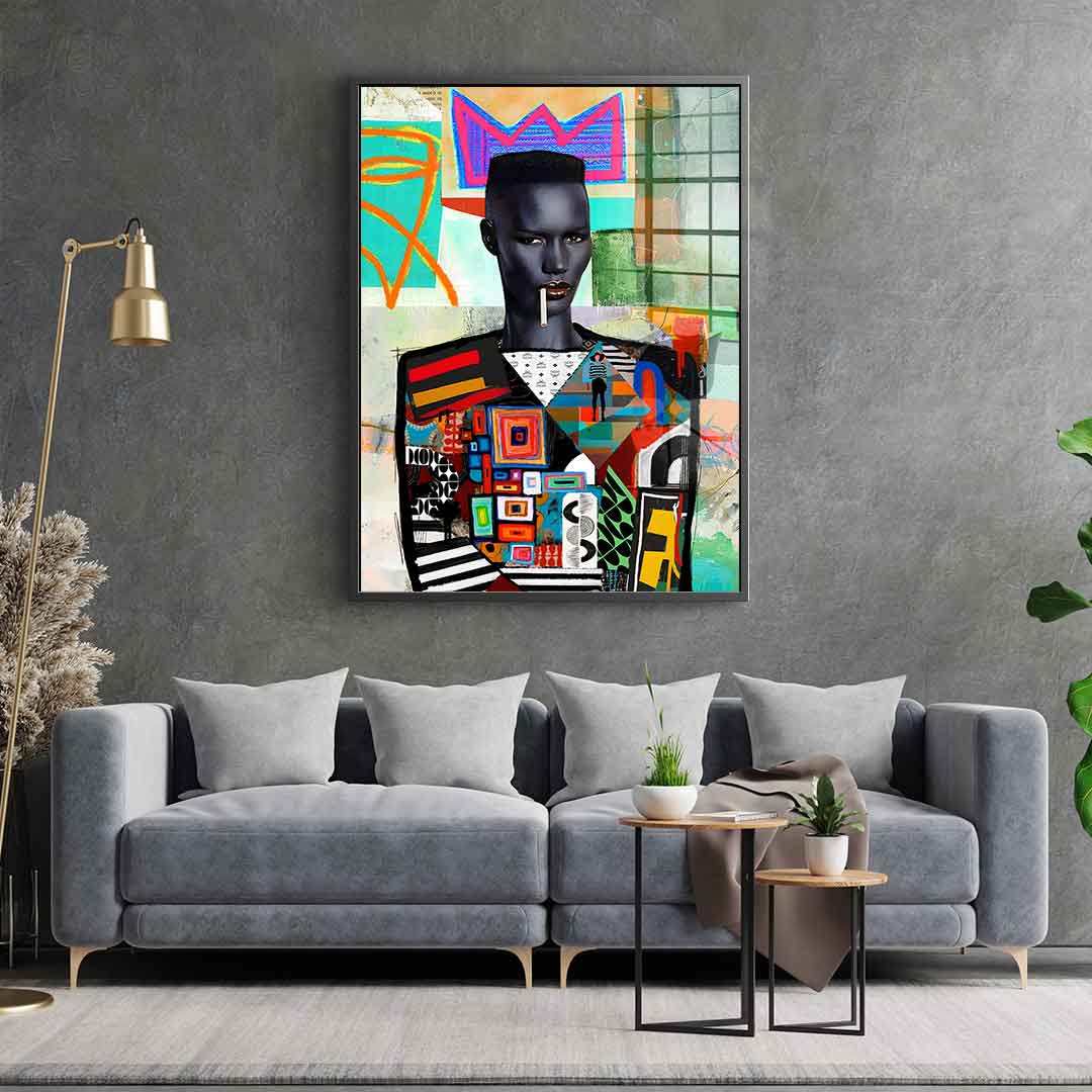 Grace Jones - acrylic glass