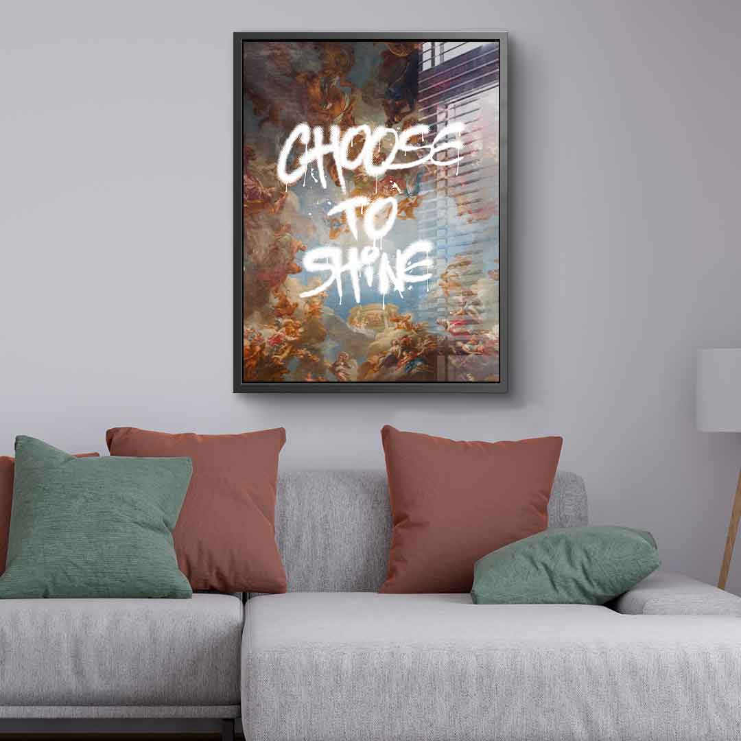 Choose To Shine - acrylic glass