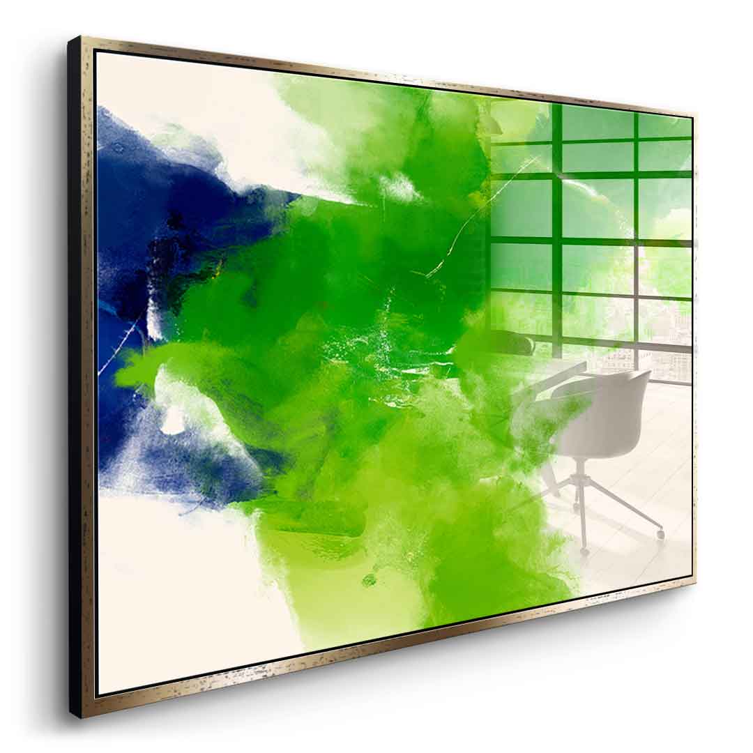 Green - acrylic glass