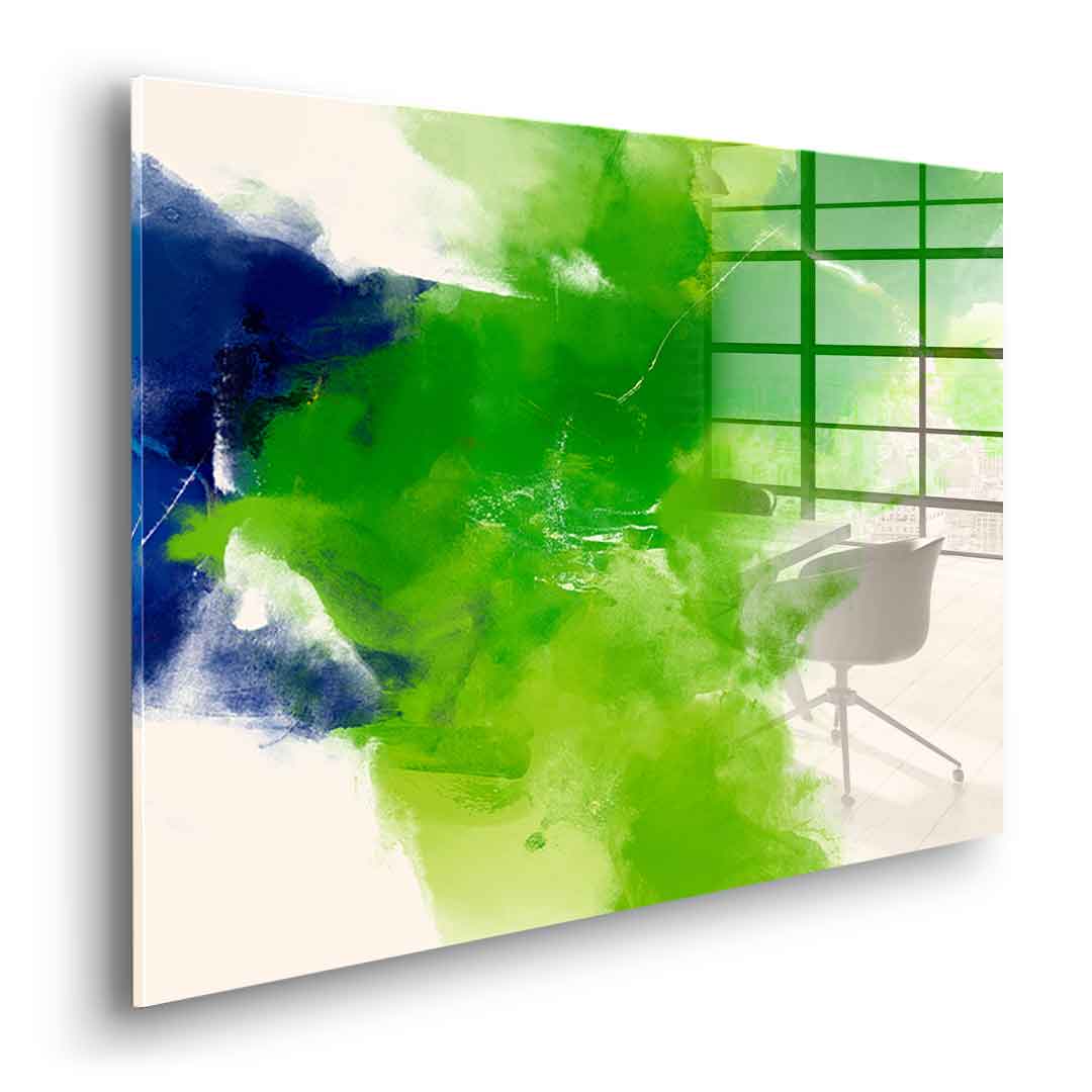 Green - acrylic glass