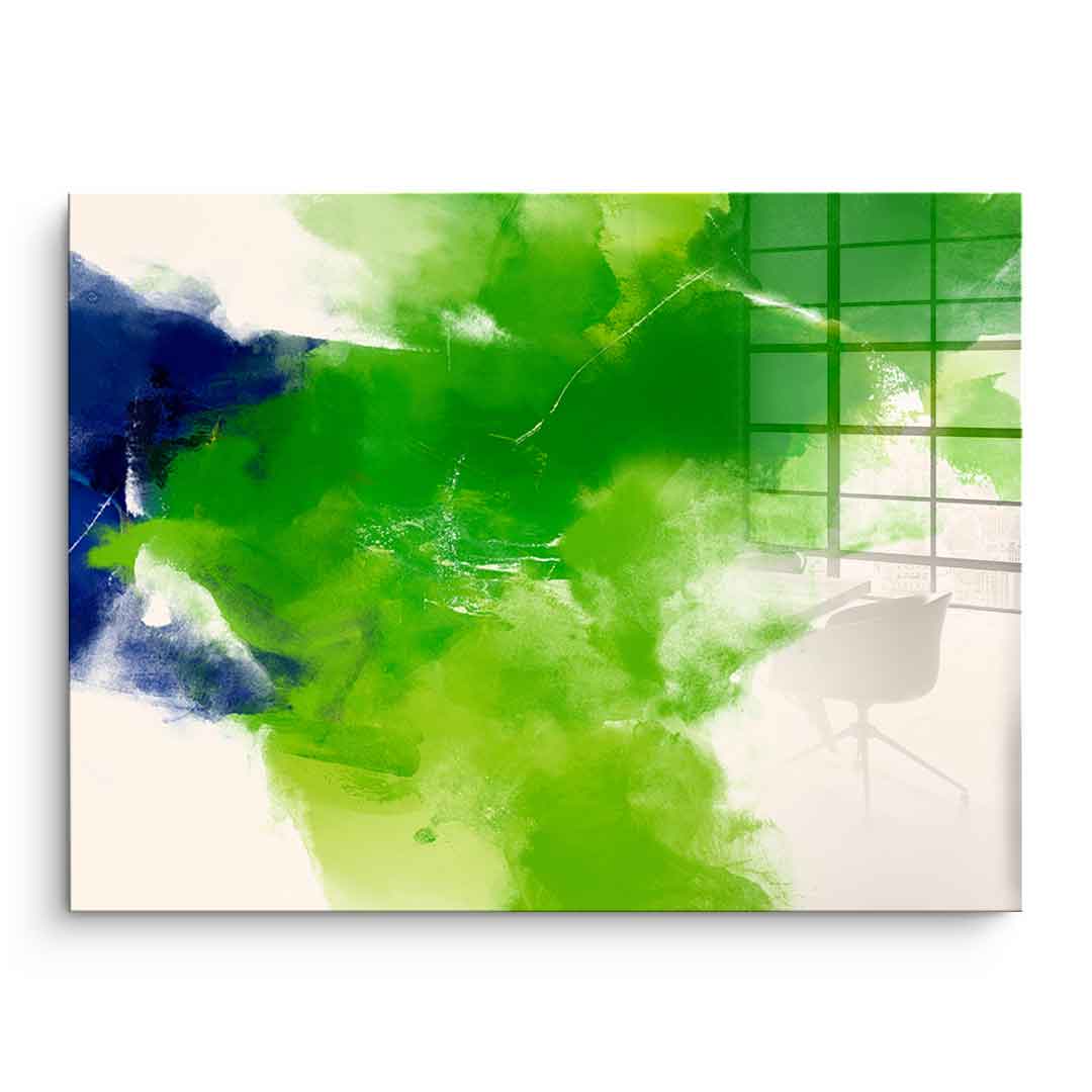 Green - acrylic glass