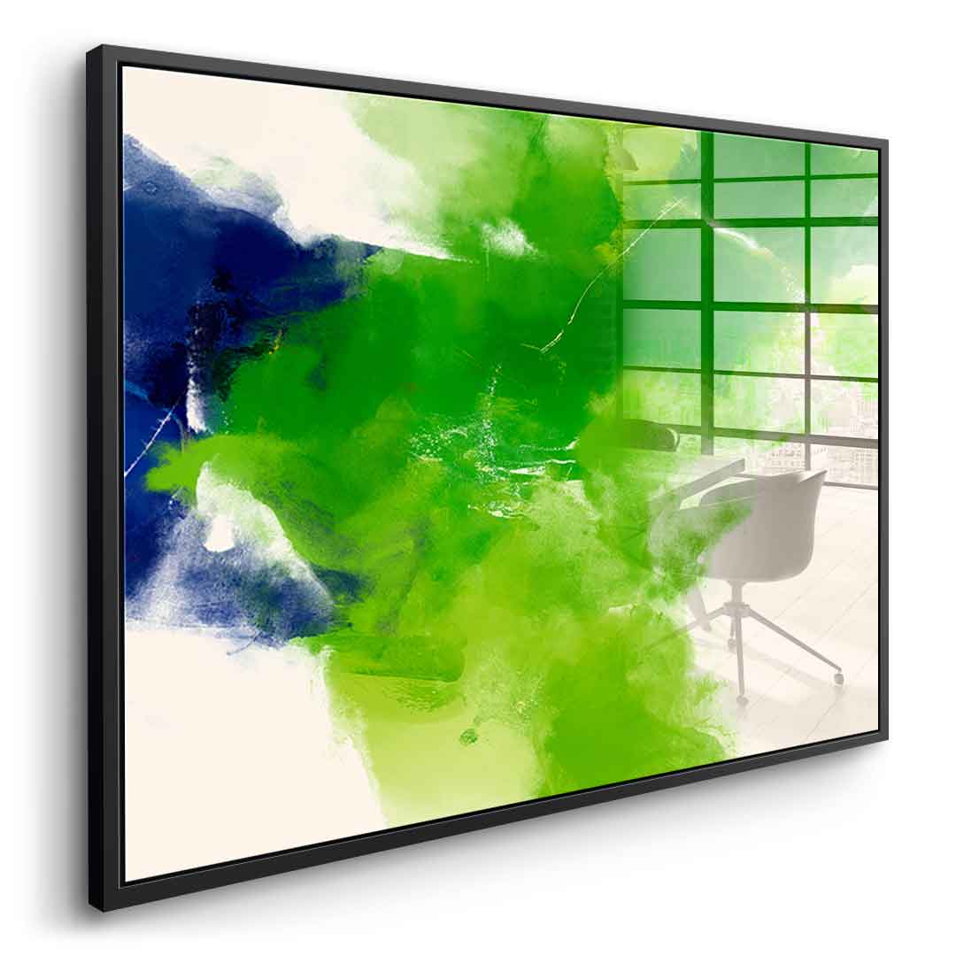 Green - acrylic glass