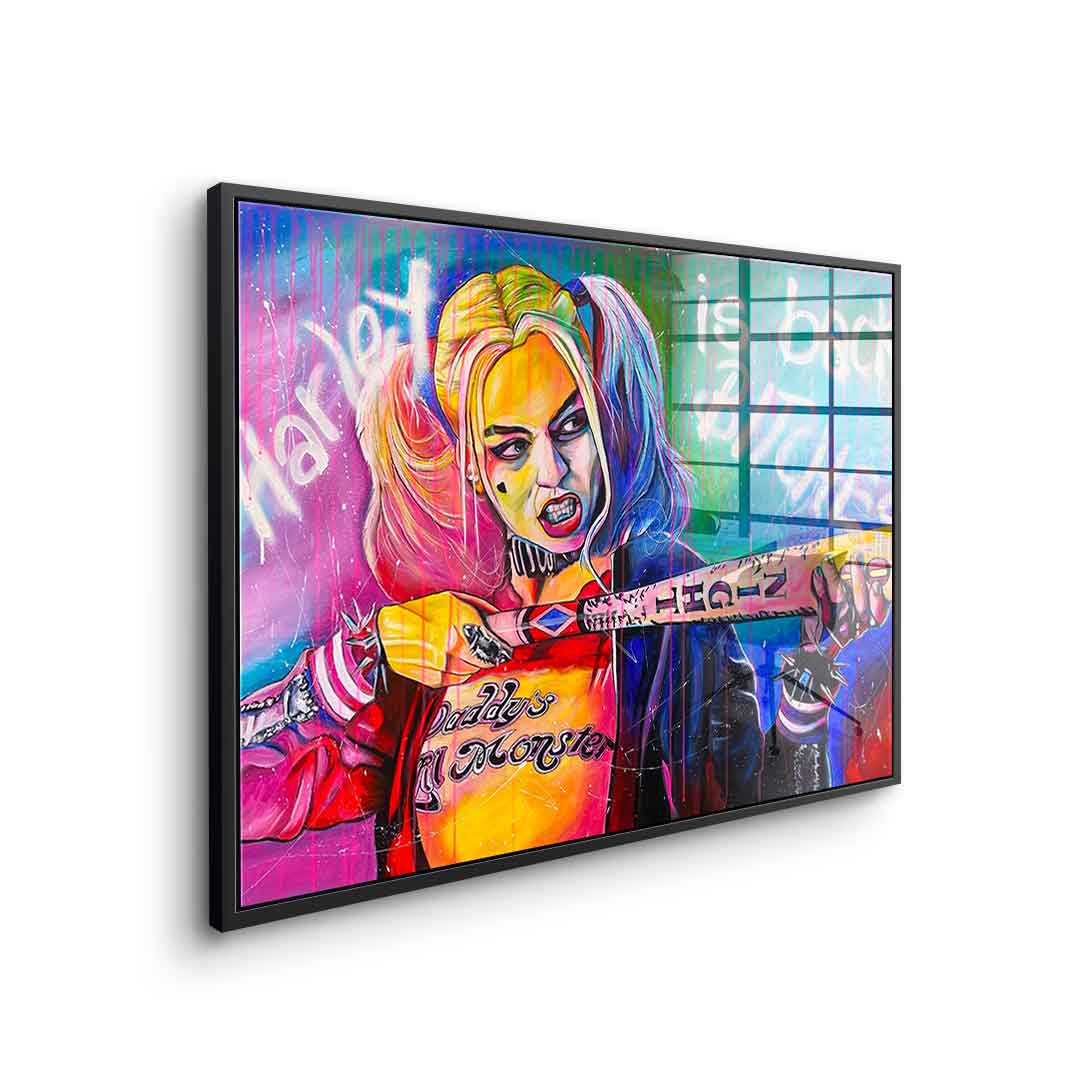 Harley is back - acrylic glass