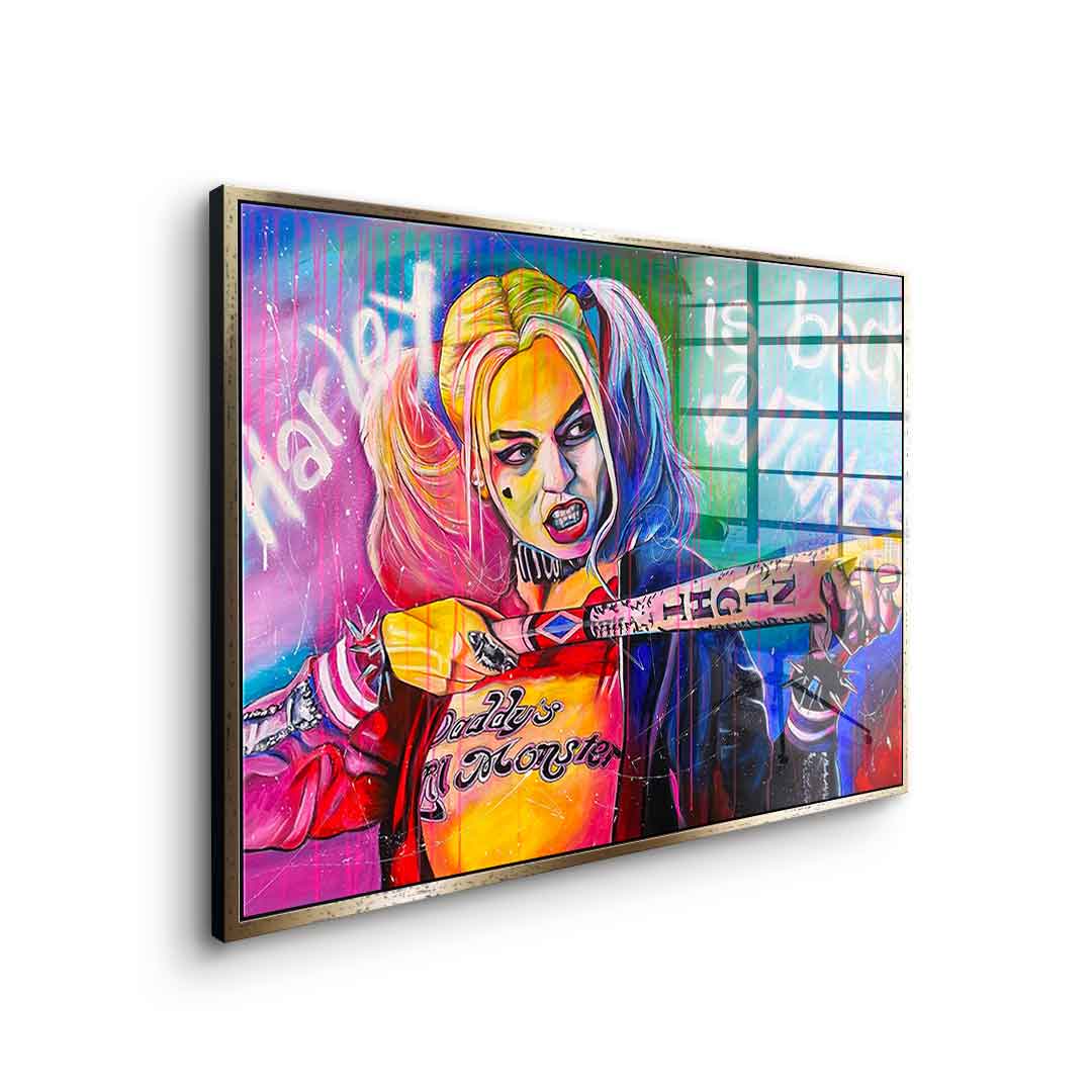 Harley is back - acrylic glass