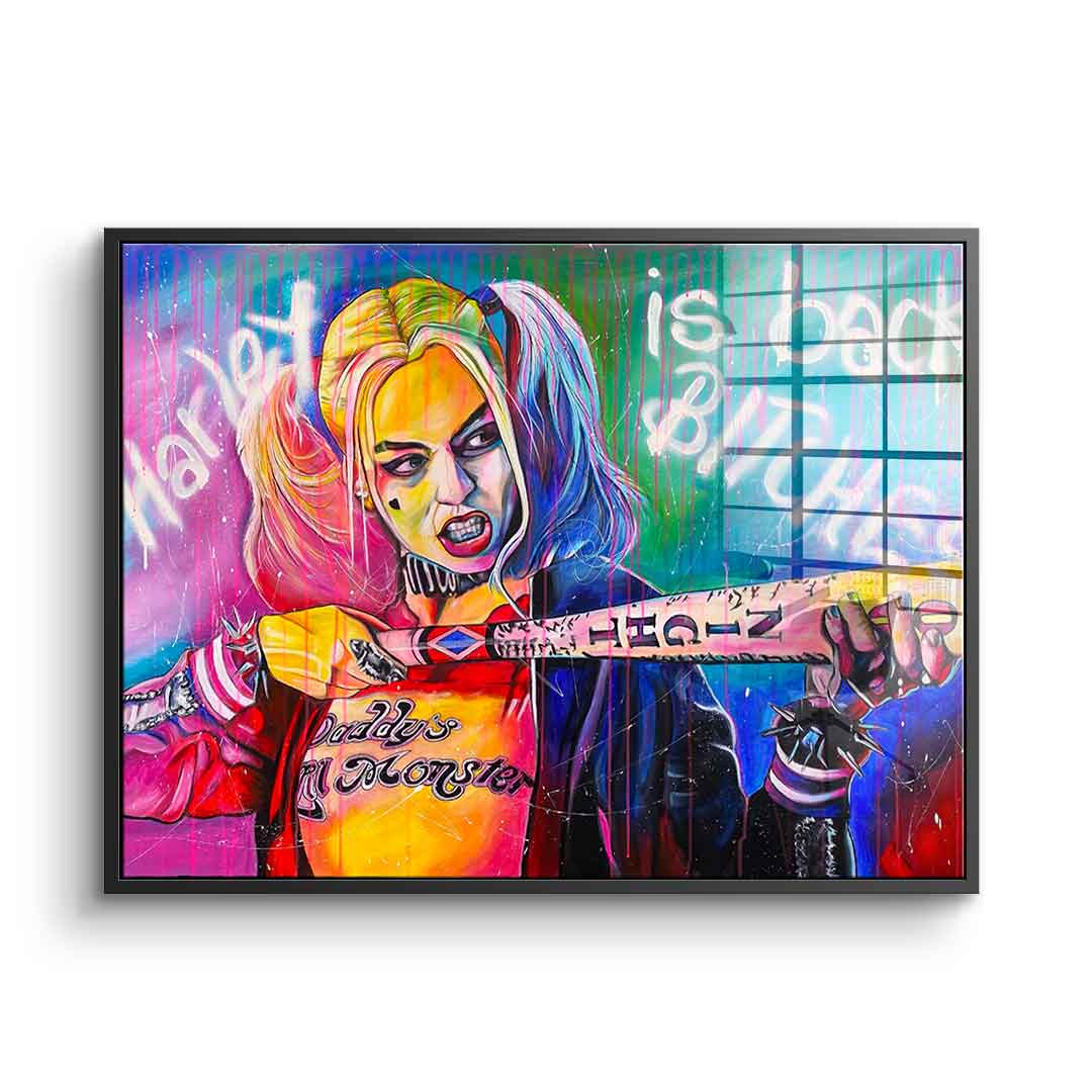 Harley is back - acrylic glass