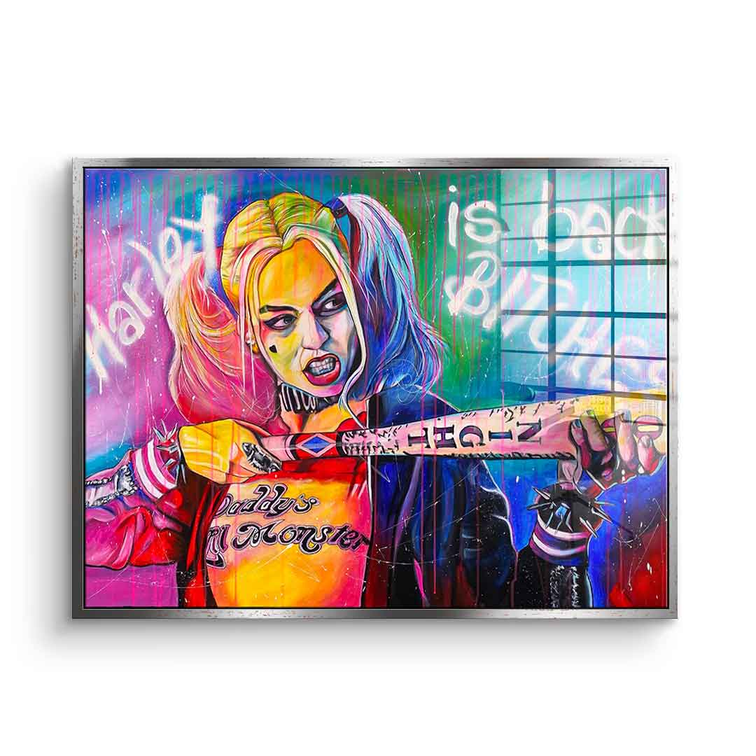 Harley is back - acrylic glass