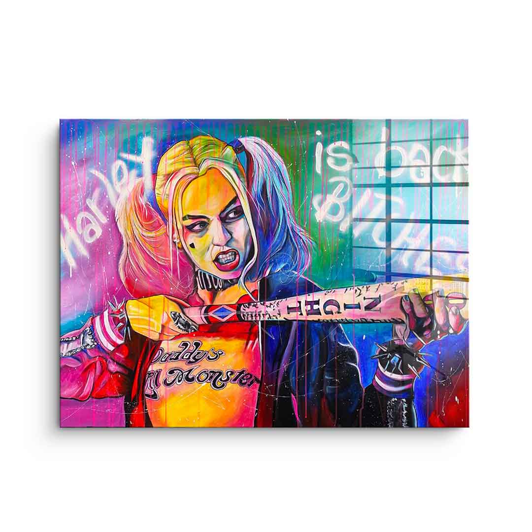 Harley is back - acrylic glass