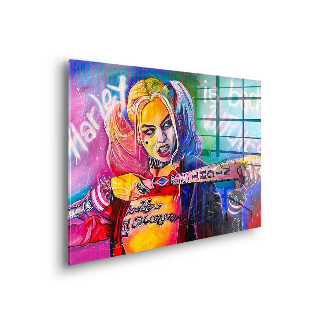 Harley is back - acrylic glass