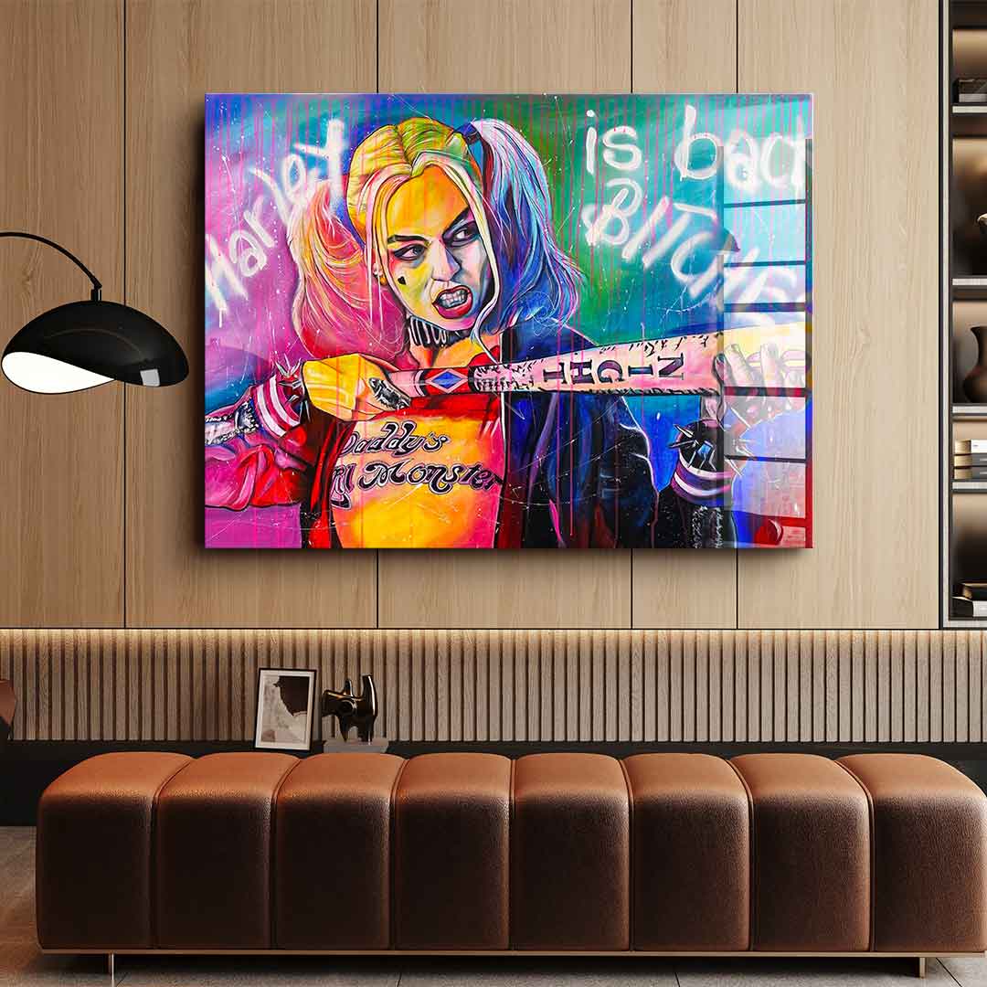 Harley is back - acrylic glass