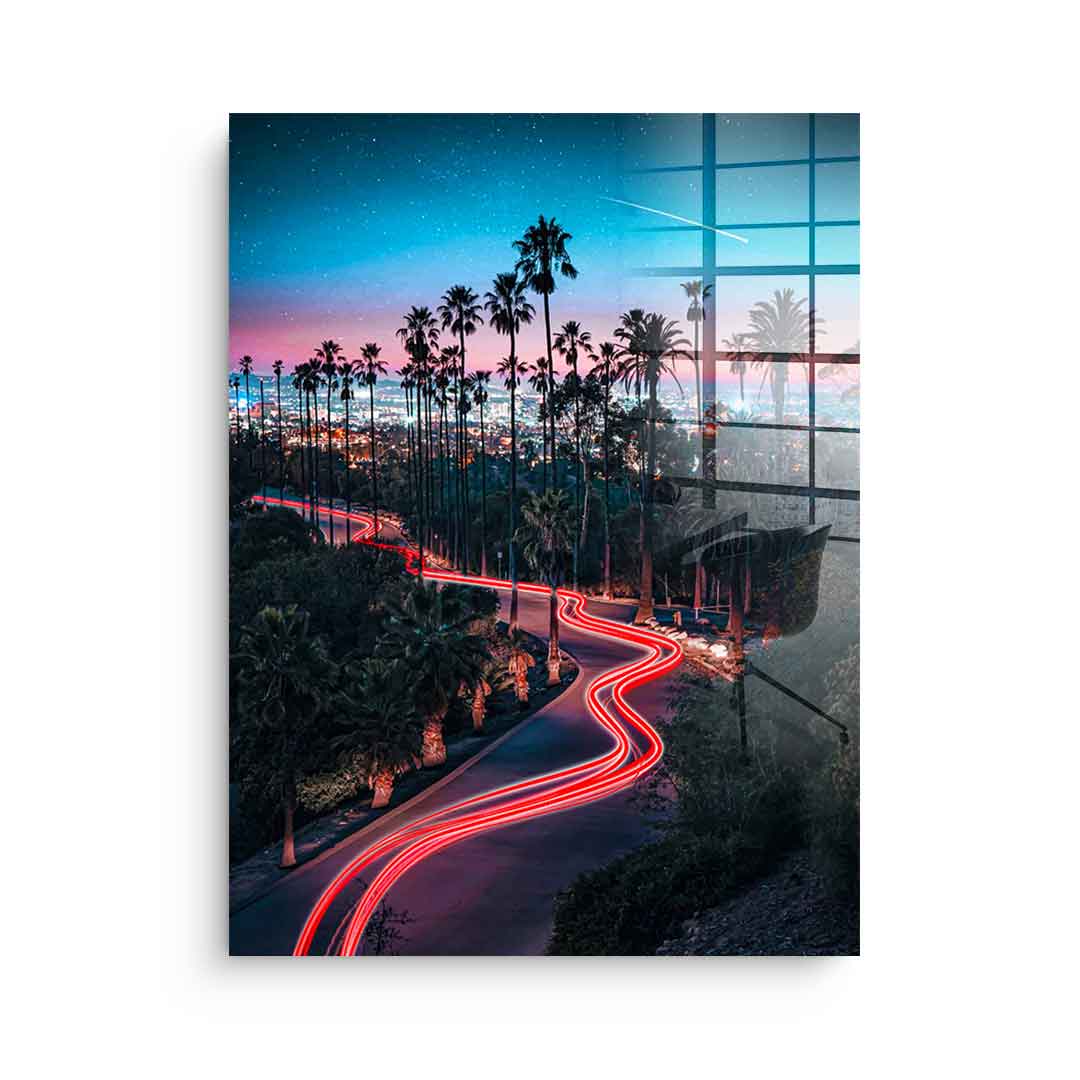 Hollywood Street - acrylic glass