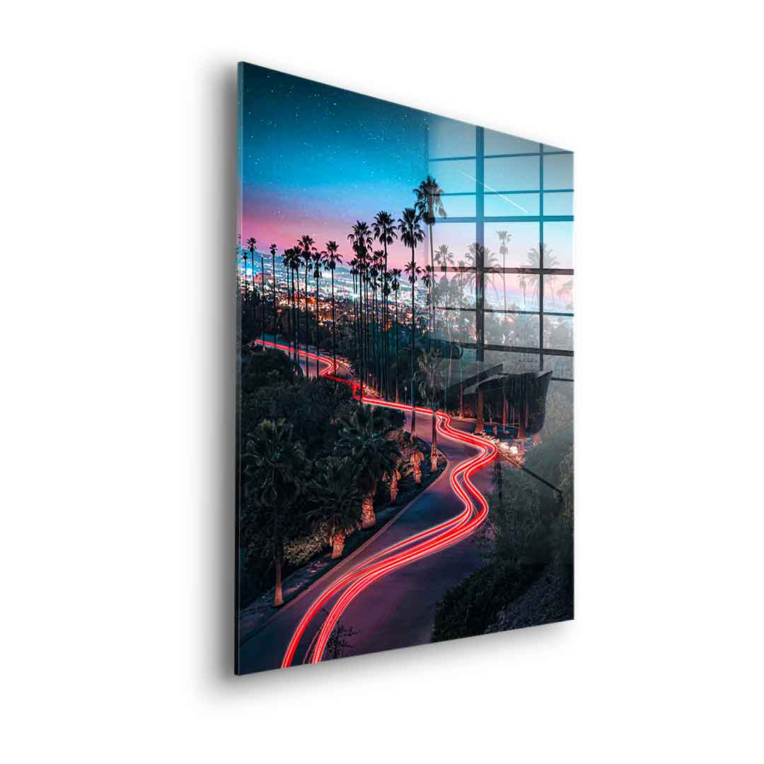 Hollywood Street - acrylic glass