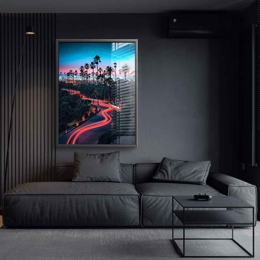 Hollywood Street - acrylic glass