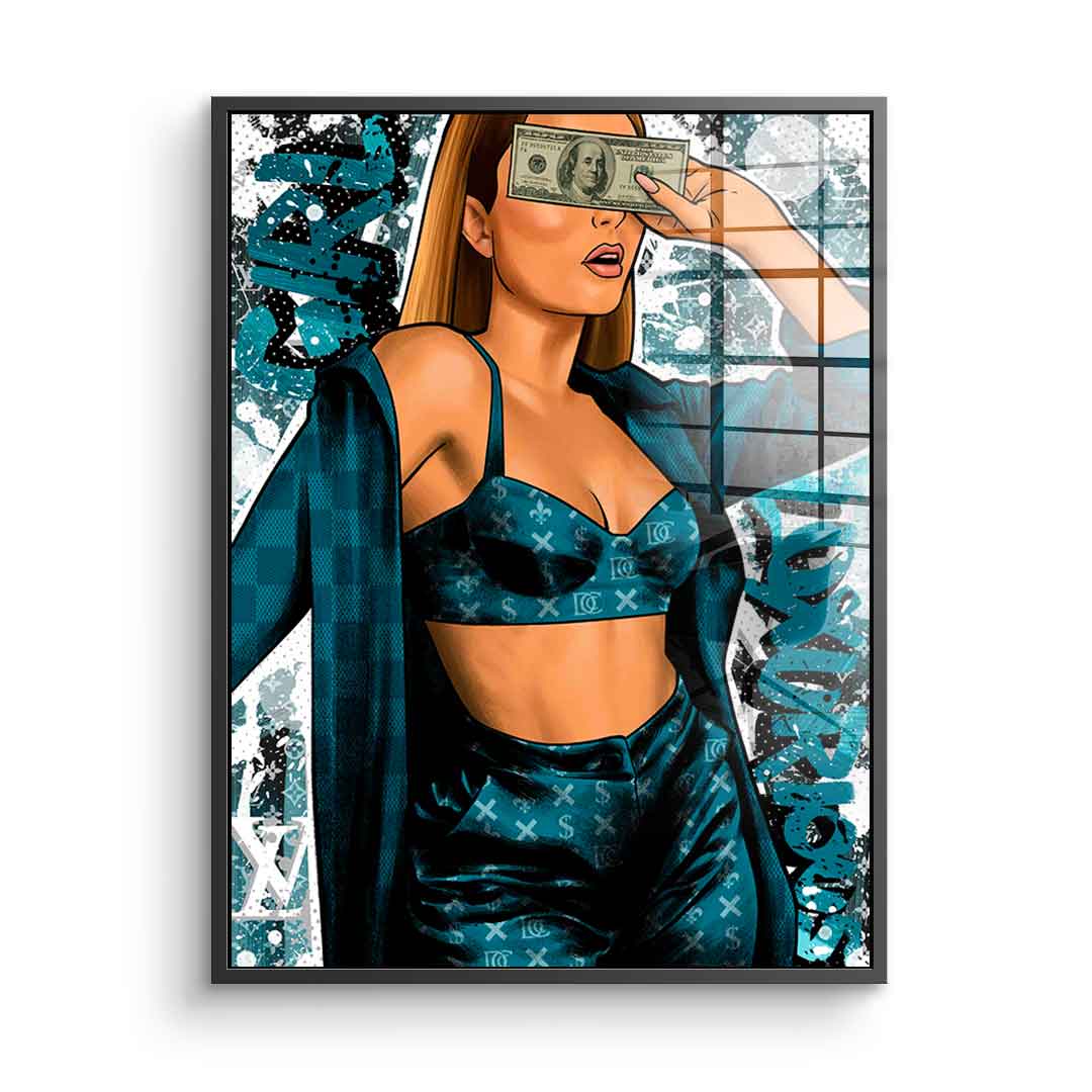 DCC Girl - acrylic glass