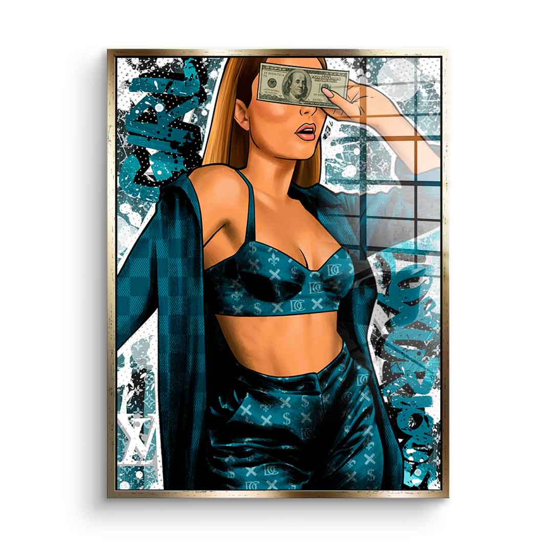 DCC Girl - acrylic glass