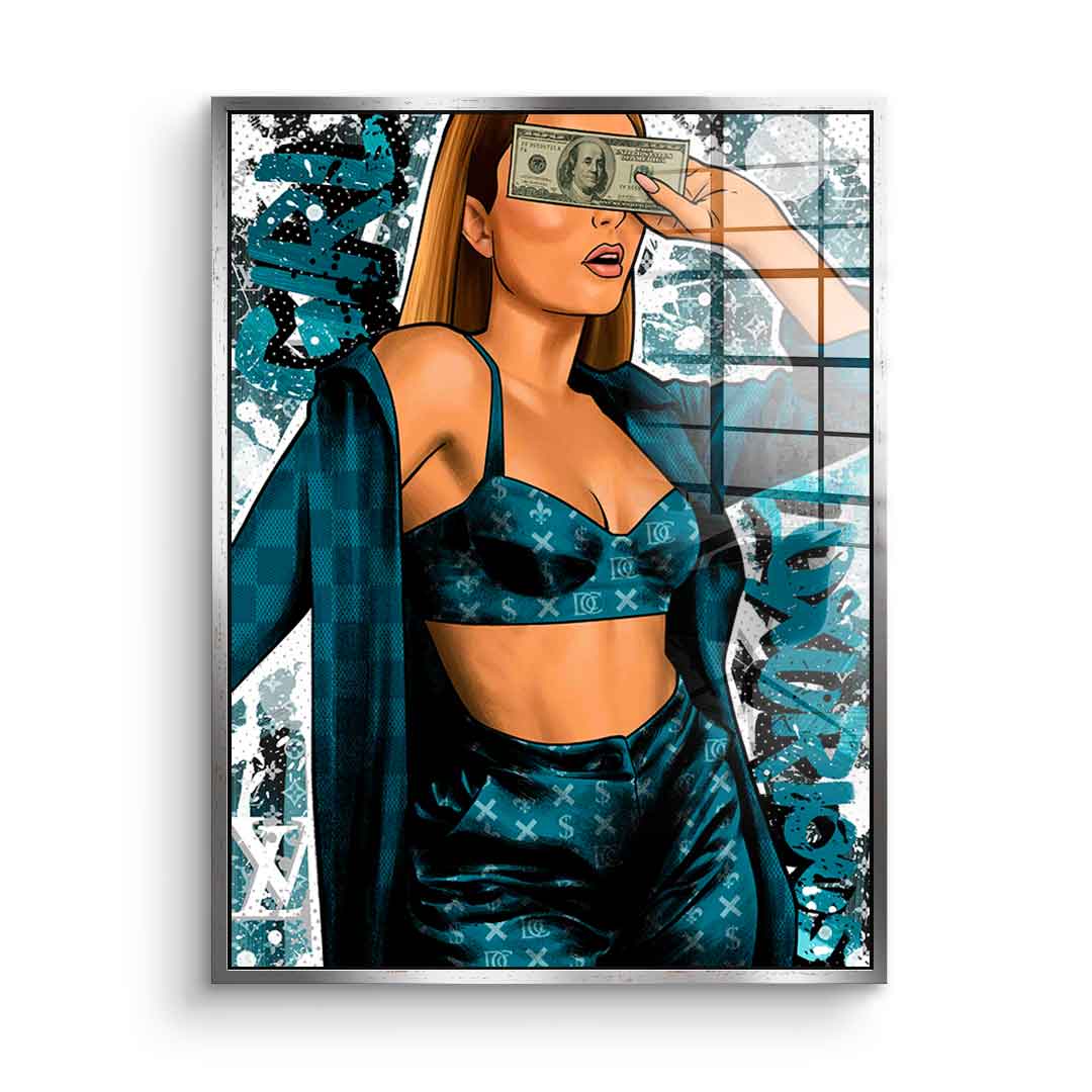 DCC Girl - acrylic glass