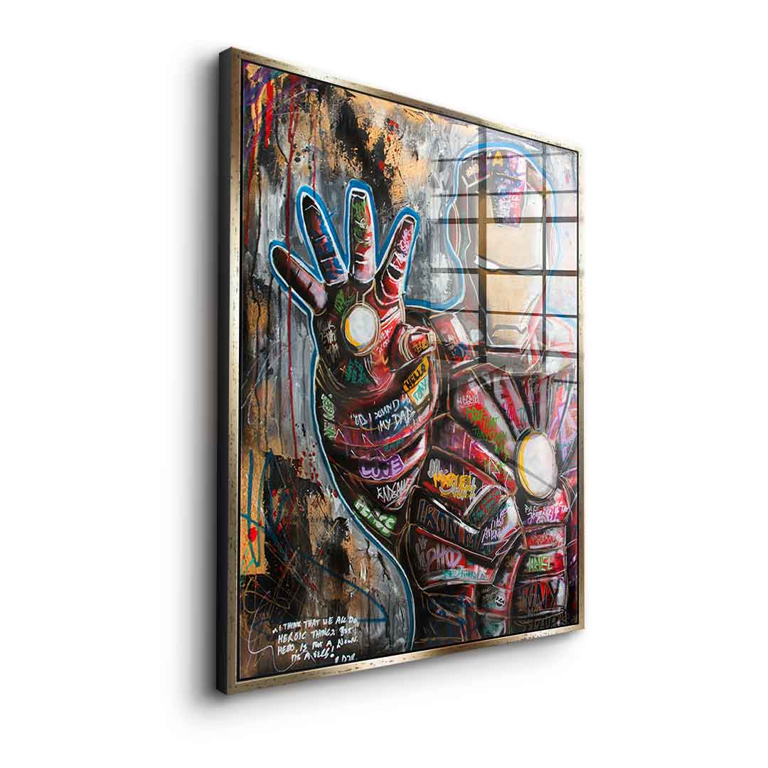 Iron Man - acrylic glass