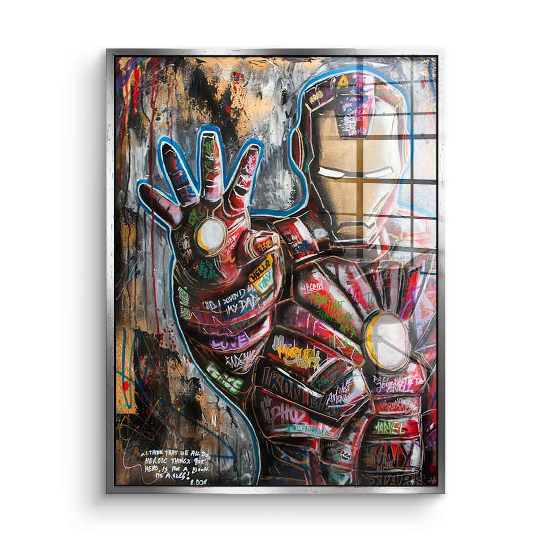 Iron Man - acrylic glass