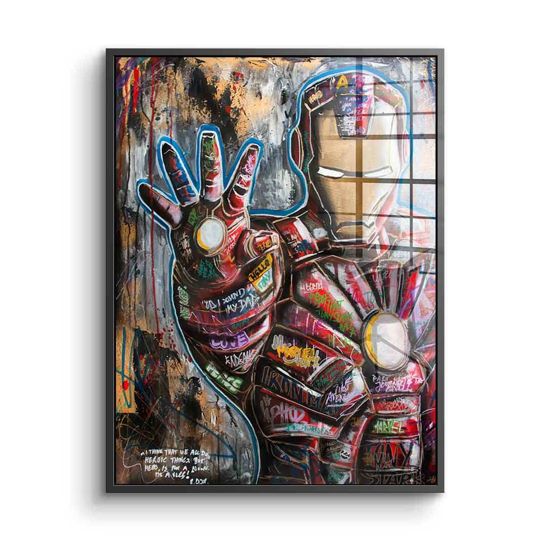 Iron Man - acrylic glass