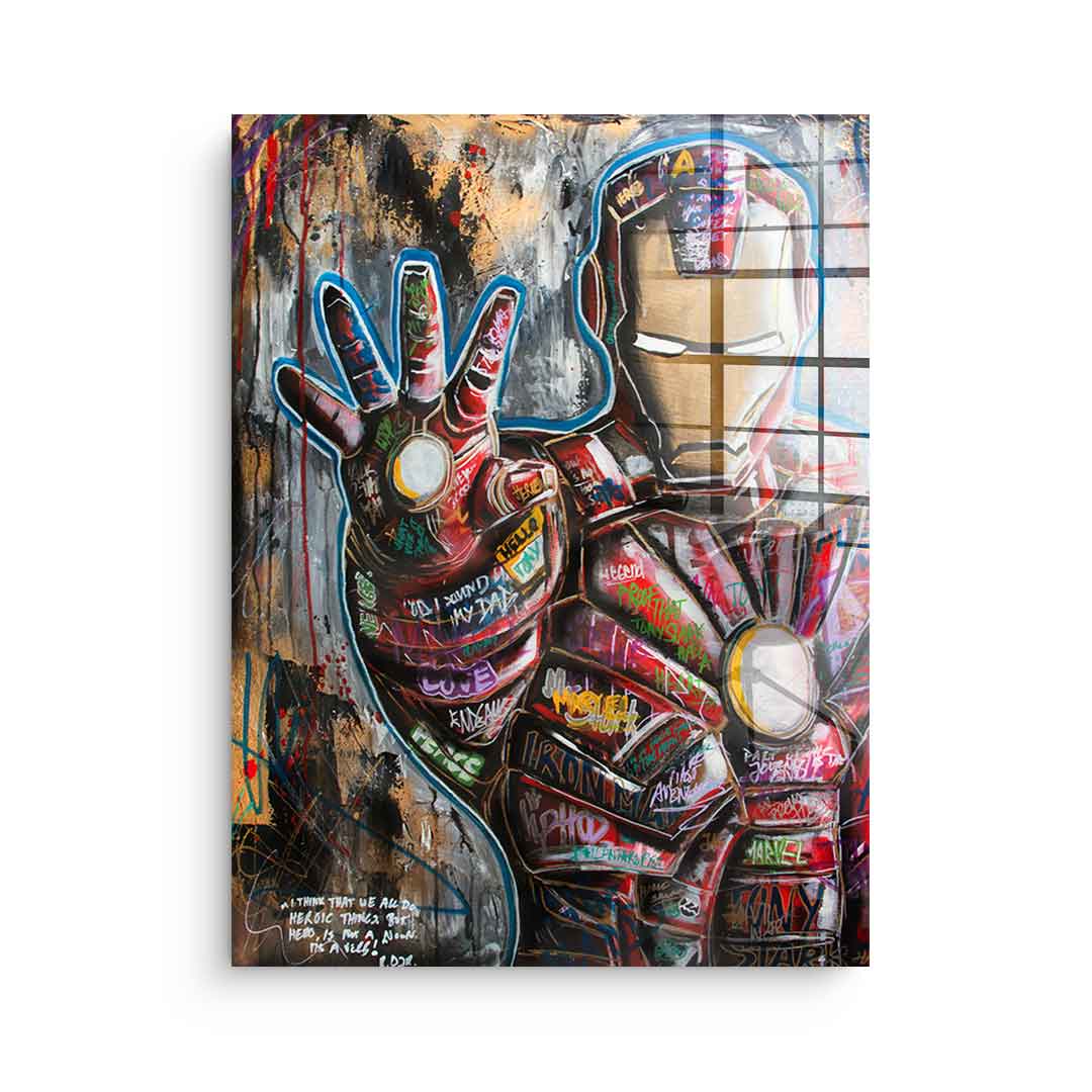 Iron Man - acrylic glass