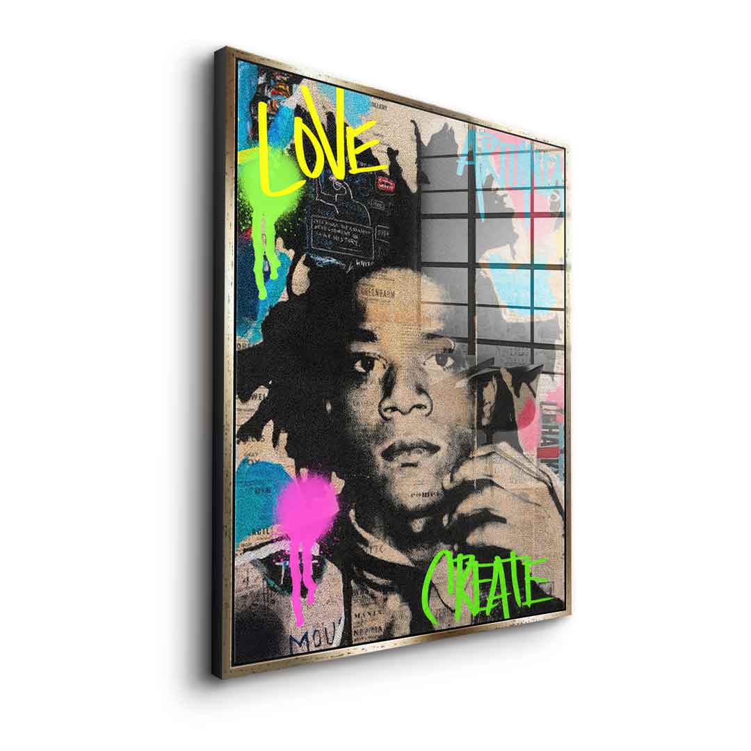 Basquiat - acrylic glass