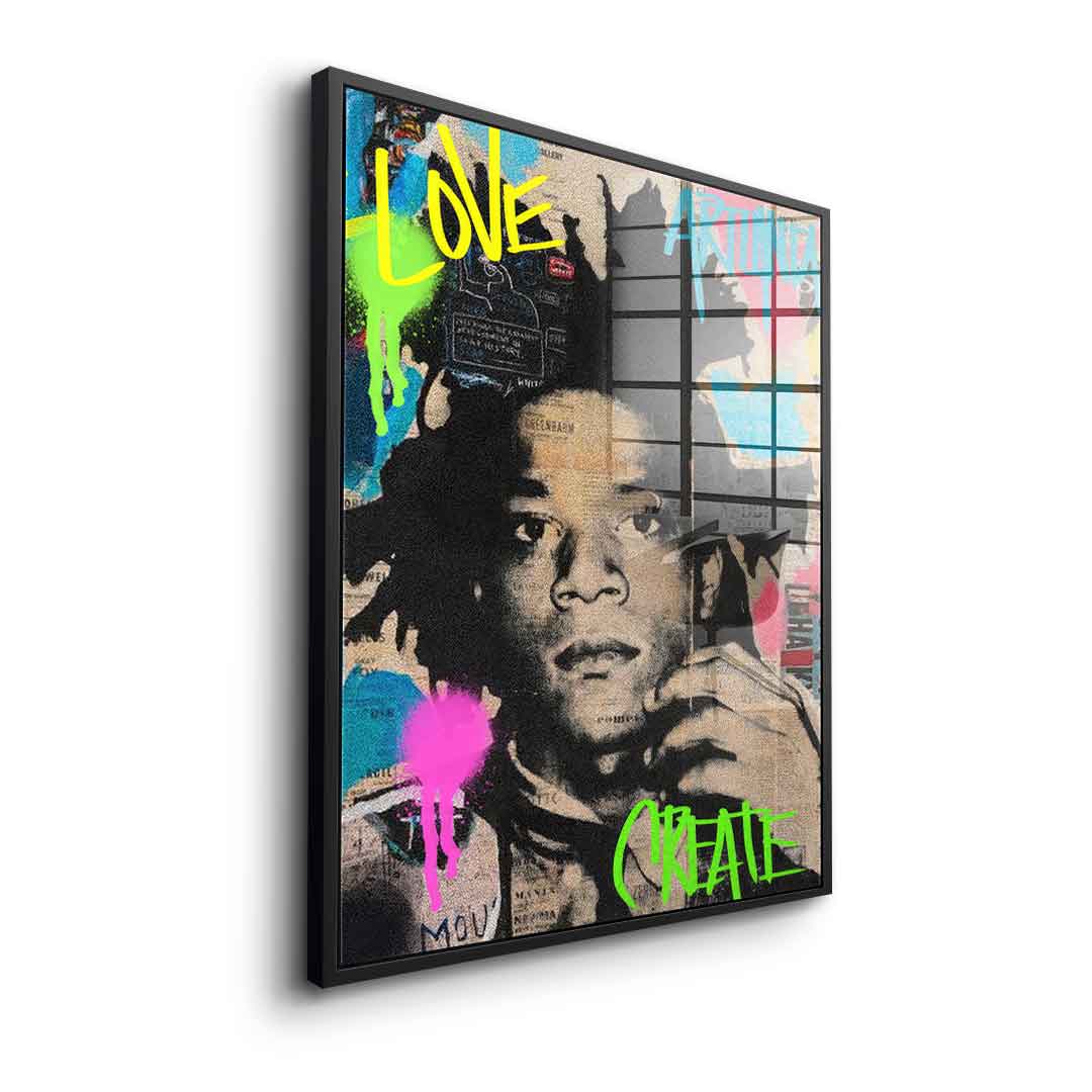 Basquiat - acrylic glass