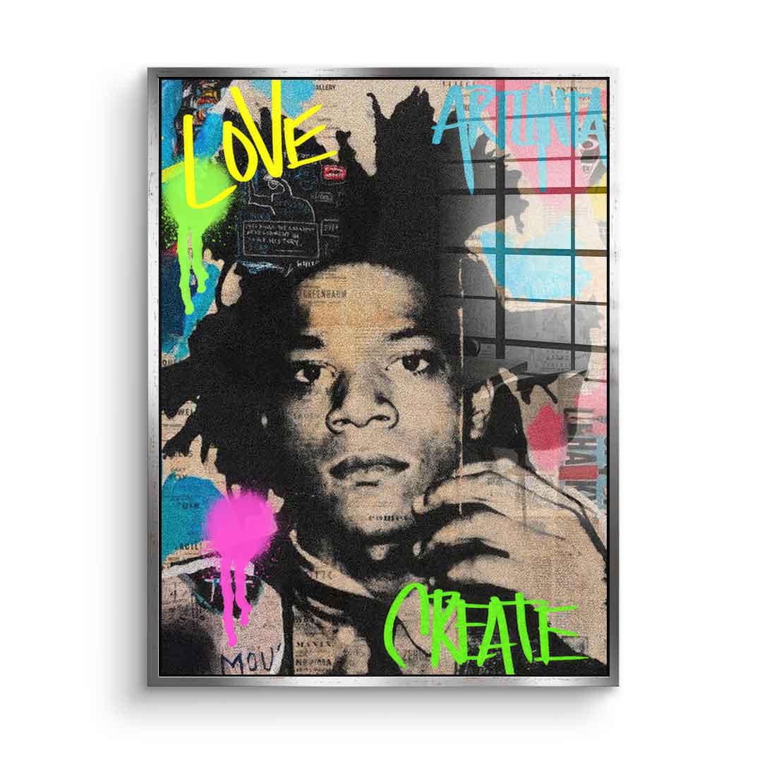 Basquiat - acrylic glass