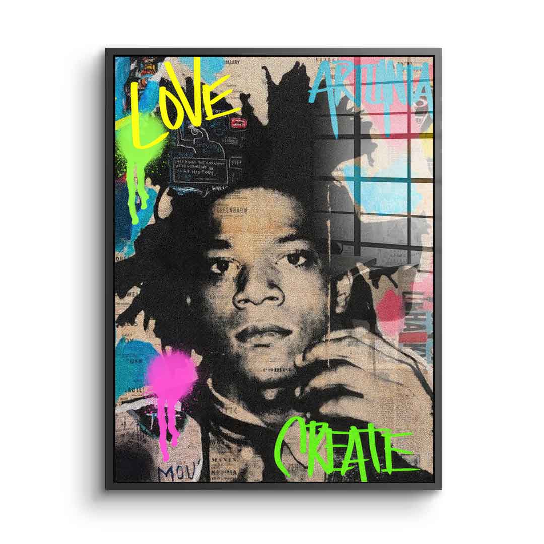 Basquiat - acrylic glass