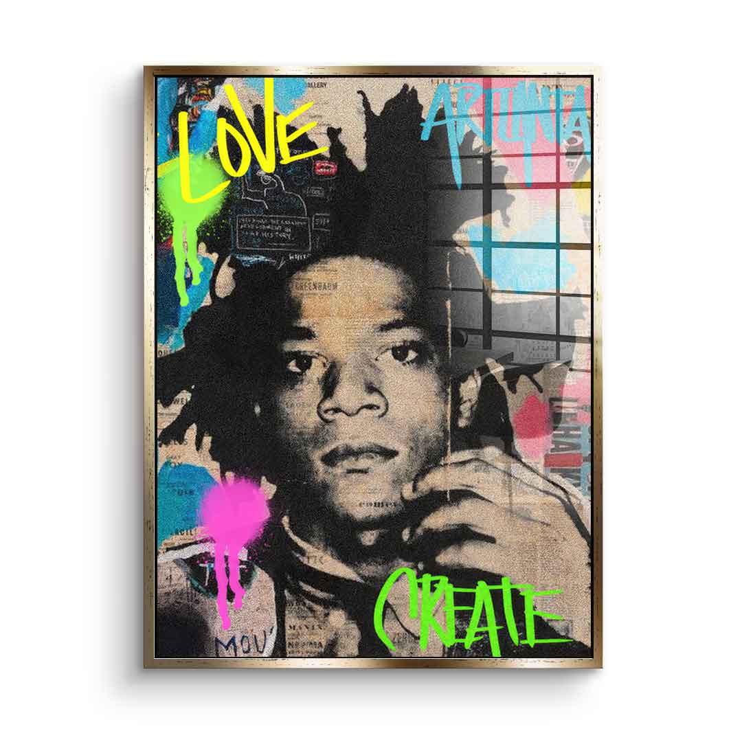 Basquiat - acrylic glass