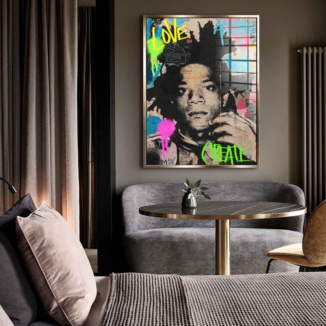 Basquiat - acrylic glass