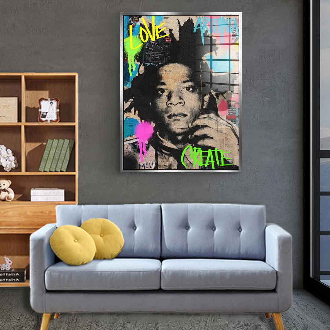 Basquiat - acrylic glass