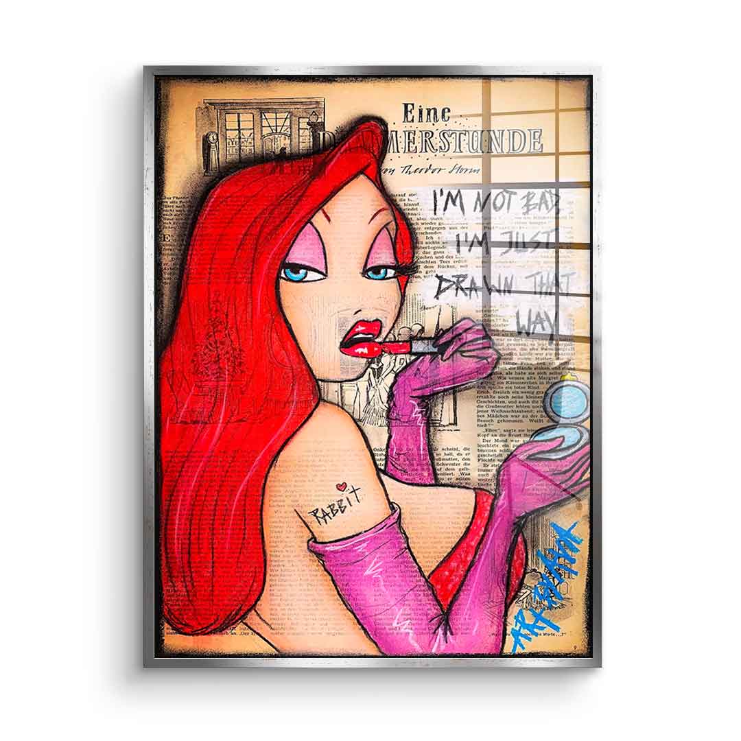 Jessica Rabbit's Make Up - acrylic glass